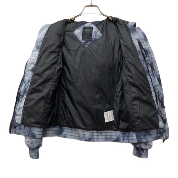 Canada Goose Richmond Women's Blue Down Puffer Zip Up Jacket Coat Haze Print M - Picture 6 of 16